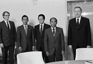 Presidium: Heng Samrin visits USSR