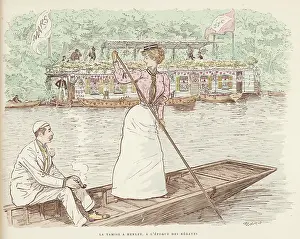 Punting: Henley - a Lady Punts