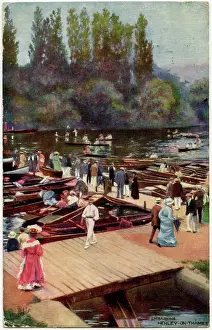 Jetties: Henley Regatta - Embarking for a gentle row on the river