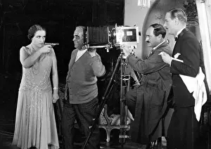 Porten: Henny Porten during filming