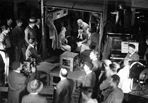 Compartment: Henny Porten at a shooting