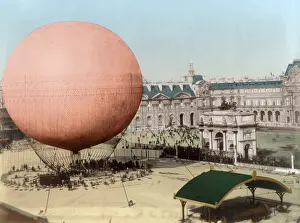Balloonist: Henri Giffard, Captive Balloon, 1878