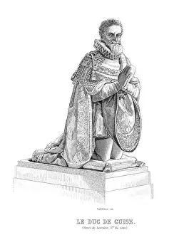 Guise: HENRI DE GUISE STATUE