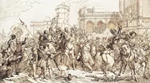 Triumphantly: HENRI IV ENTERS PARIS