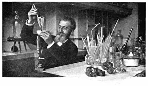 Edison: Henri Moissan (1852-1907) French chemist. Moissan