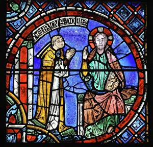 Henricus: Henri Noblet stained glass window, Chartres cathedral