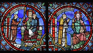 Henricus: Henri Noblet stained glass window, Chartres cathedral