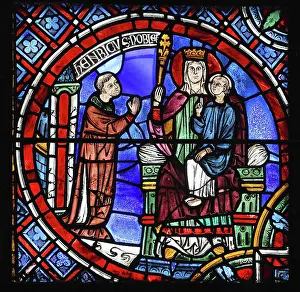 Henricus: Henri Noblet stained glass window, Chartres cathedral