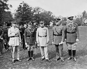 Chambrun: Henri Philippe Petain and John Pershing in West Point, 1931