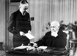 Laure: Henri Philippe Petain in his study, 1941