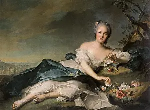 1742: Henrietta of France as Flora