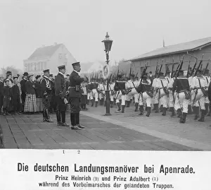 Adalbert: Henry and Adalbert of Prussia during the landing