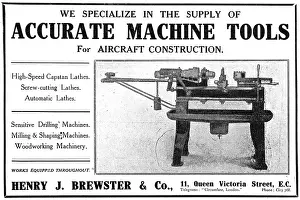 Lathes: Henry Brewster Machine Tools. Lathes & Drilling Machines