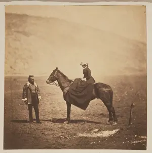 Esqr: Henry Duberly Esqr. paymaster, 8th Hussars, & Mrs. Duberly