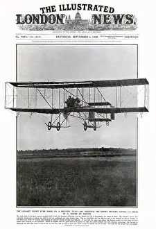 Heavier: Henry Farman flying the longest flight ever 1909