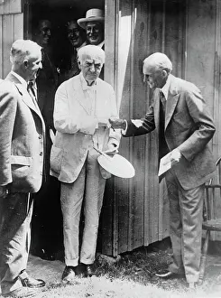 Entrepreneurs: Henry Ford (Ford automobiles) and Thomas Edison (left)
