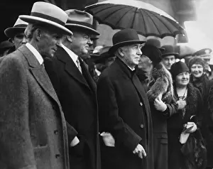Hoover: Henry Ford, Herbert C. Hoover and Thomas Alva Edison, 1929