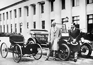 Fifteen: Henry Ford and his son Edsel, 1927