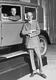 Edsel: Henry Ford and his son Edsel, 1932