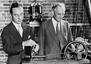 Maintain: Henry Ford and his son Edsel, 1933