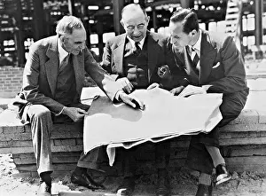 Edsel: Henry Ford, his son Edsel and John Wandersee, 1938