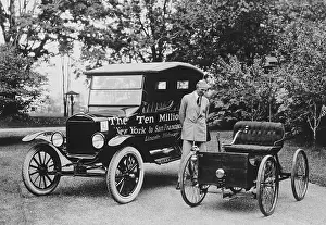 Industrialists: Henry Ford stands between the first and ten millionth