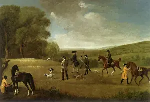 Goodwood: Henry Fox and Earl of Albemarle... by Stubbs