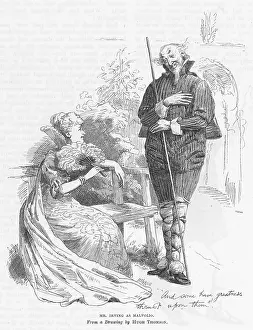 Ridiculous: Henry Irving as Malvolio in Twelfth Night