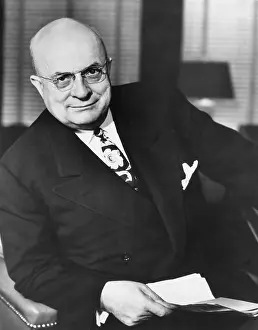 Industrialists: Henry Kaiser in 1949. After World War II, he formed