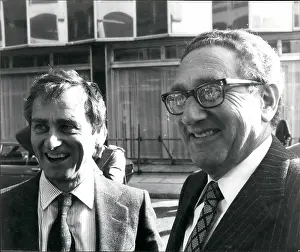 Kissinger: Henry Kissinger and Harold Evans, newspaper editor