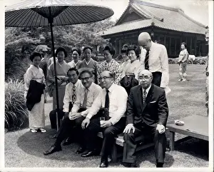 Mikio: Henry Kissinger on a visit to Japan