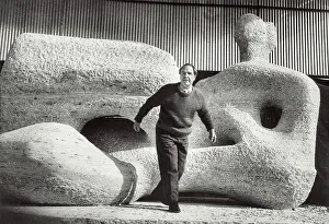 Often: Henry Moore, sculptor, (1898-1986)