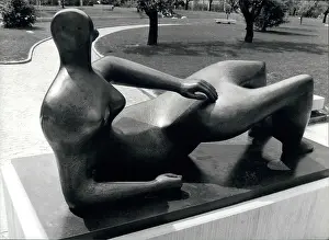 Martigny: Henry Moore sculpture, exhibition in Martigny, Switzerland