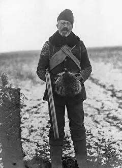Archduke: Henry of Prussia at a hunt, 1911