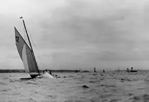 Regatta: Henry of Prussia at the Kiel Week, 1905
