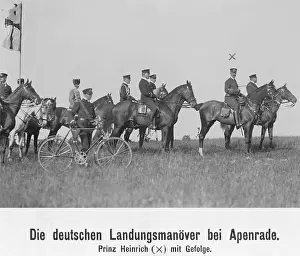 Courier: Henry of Prussia during the landing manoeuvre