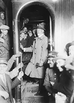 Compartment: Henry of Prussia on a train in Mexico, 1926