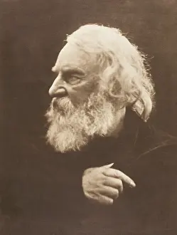 Lcgr1910: Henry Wadsworth Longfellow, 1868, by Julia