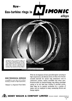 Nimonic: Henry Wiggin Nimonic Alloys