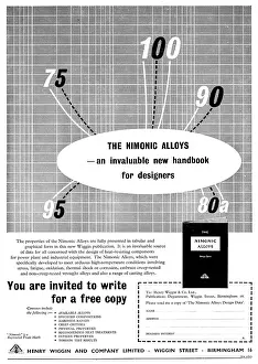 Wiggin: Henry Wiggin Nimonic Alloys