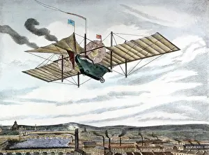 Chard: Henson and Stringfellow's 1843 design for steam-powered