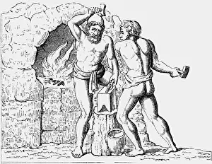 Prometheus: Hephaistos (lat. Vulcanus), Greek deity of Fire