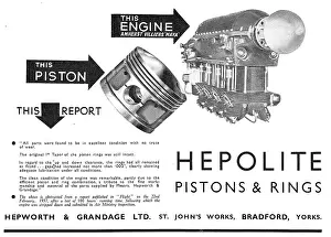 Pistons: Hepolite Pistons, Piston Rings &