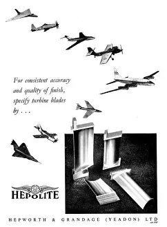 Hepworth: Hepolite Turbine Blades