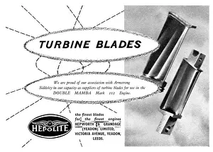 Hepworth: Hepolite Turbine Blades