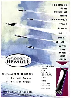 Hepworth: Hepolite Turbine Blades For Jet Engines