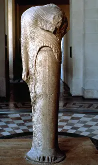 Votive: Hera of Samos. Statue