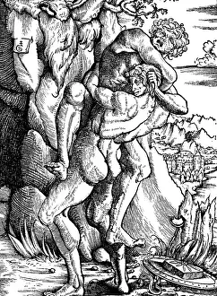 Hellas: Heracles, Greek deity and divine hero, crushing