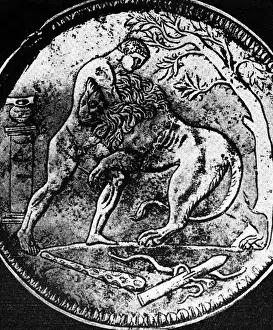 Minting: Heracles, Greek deity and divine hero, full length