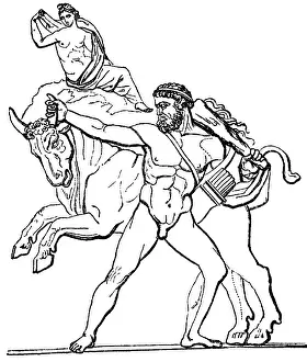 Hellas: Heracles, Greek deity and divine hero, full length